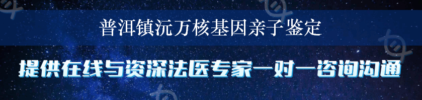 普洱镇沅万核基因亲子鉴定